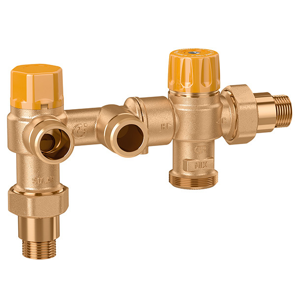 Kit Collegamento Bollitore Solare con Caldaia Caleffi