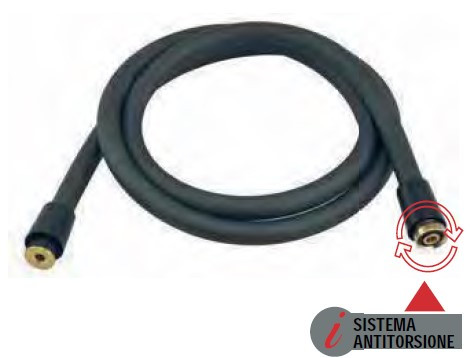 Flessibile Doccia Nero 175 cm