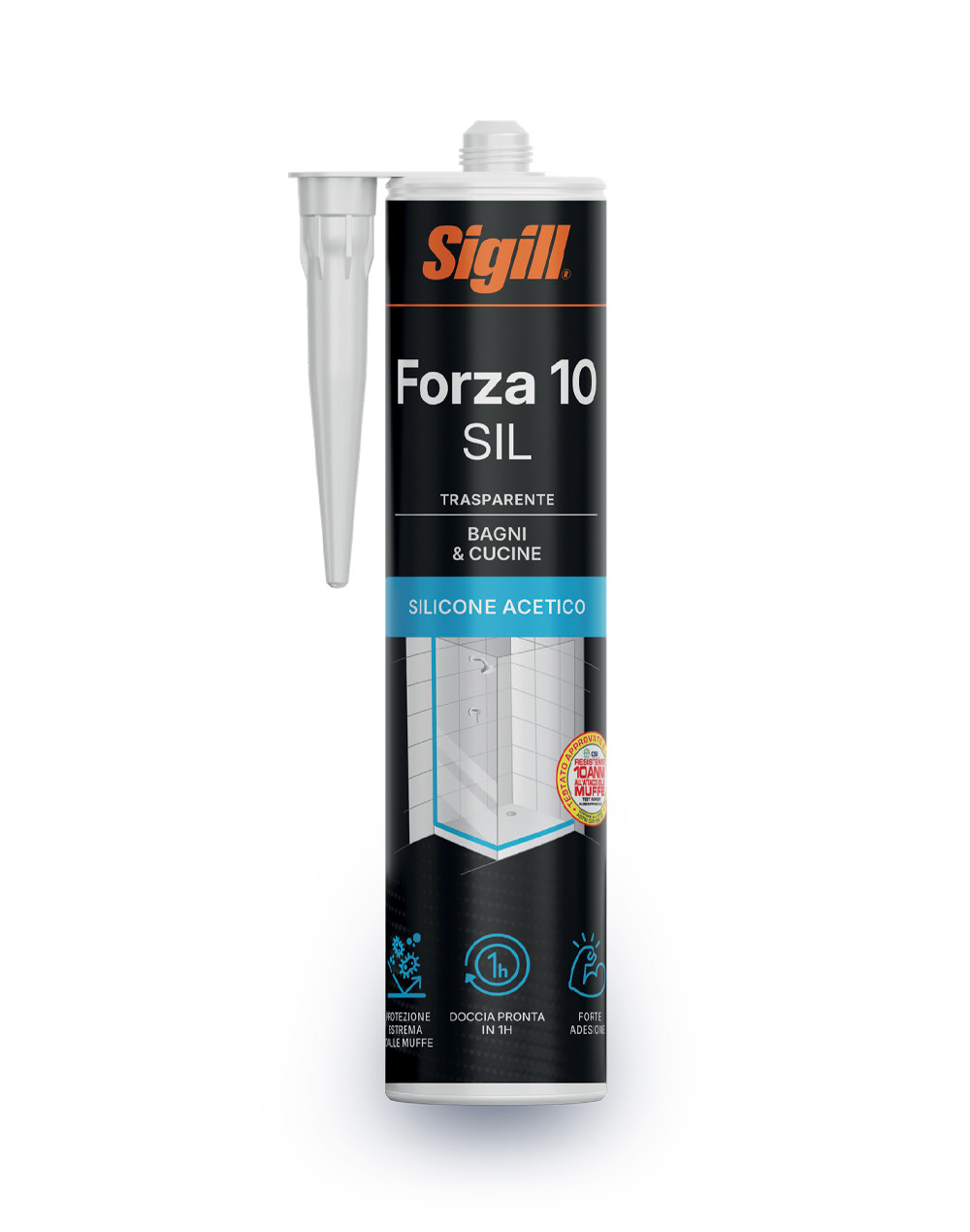 Silicone Bianco Forza 10 SIGILL